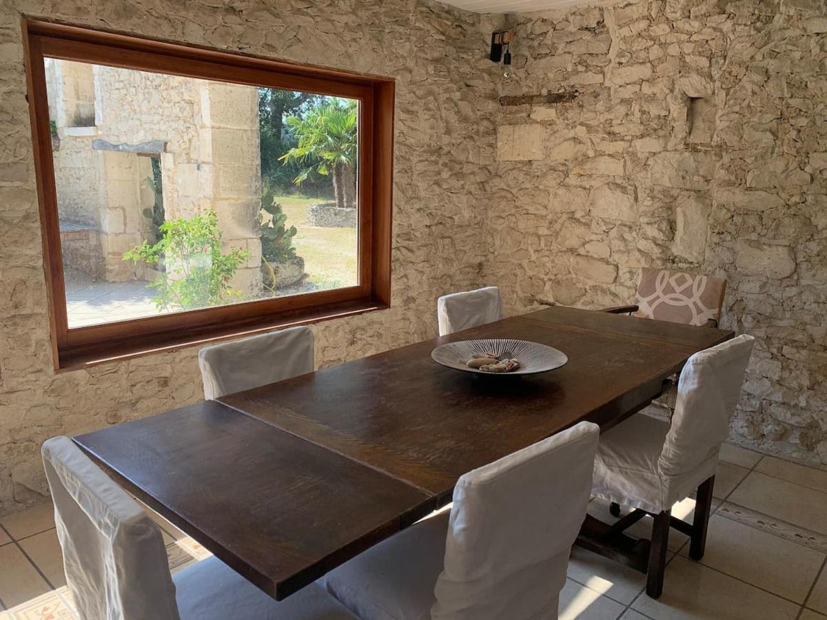 Country Villa For 19 Pool Cinema Football Pitch Verteillac 외부 사진