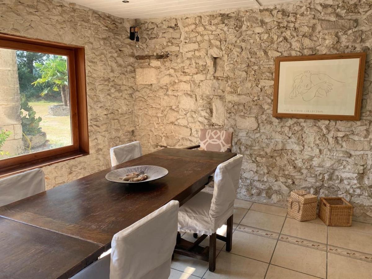 Country Villa For 19 Pool Cinema Football Pitch Verteillac 외부 사진